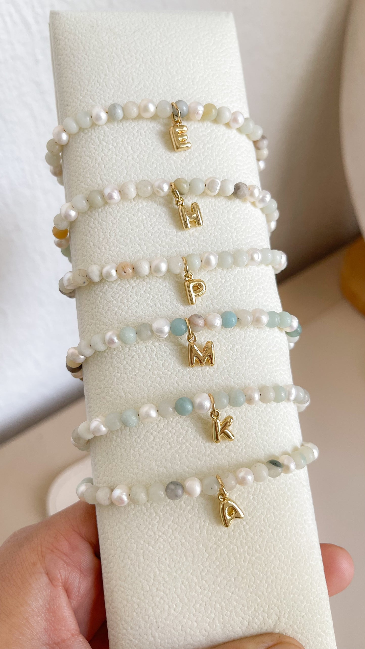 Brazalete Amazonita