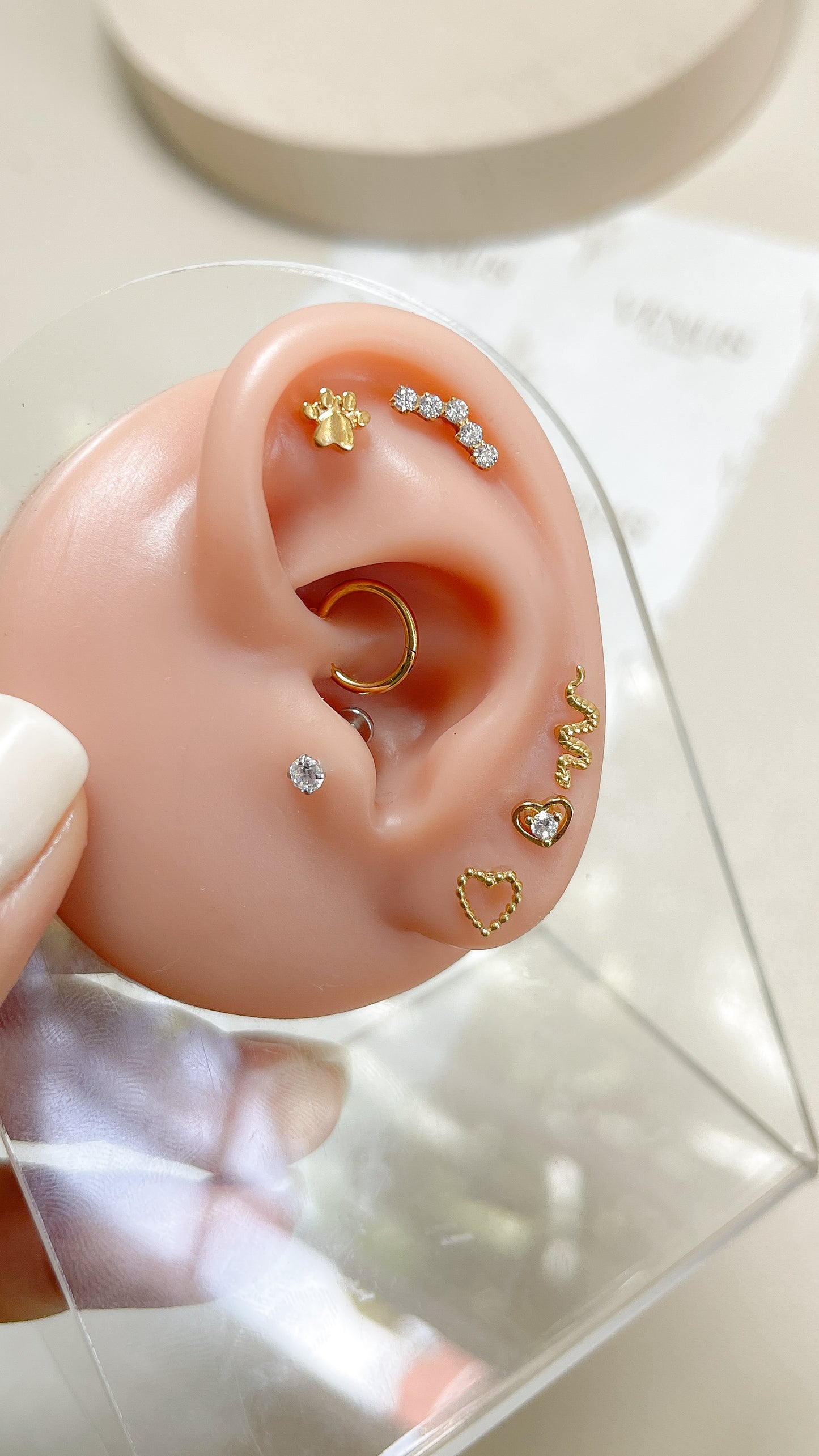 Piercing Snake - Titanio