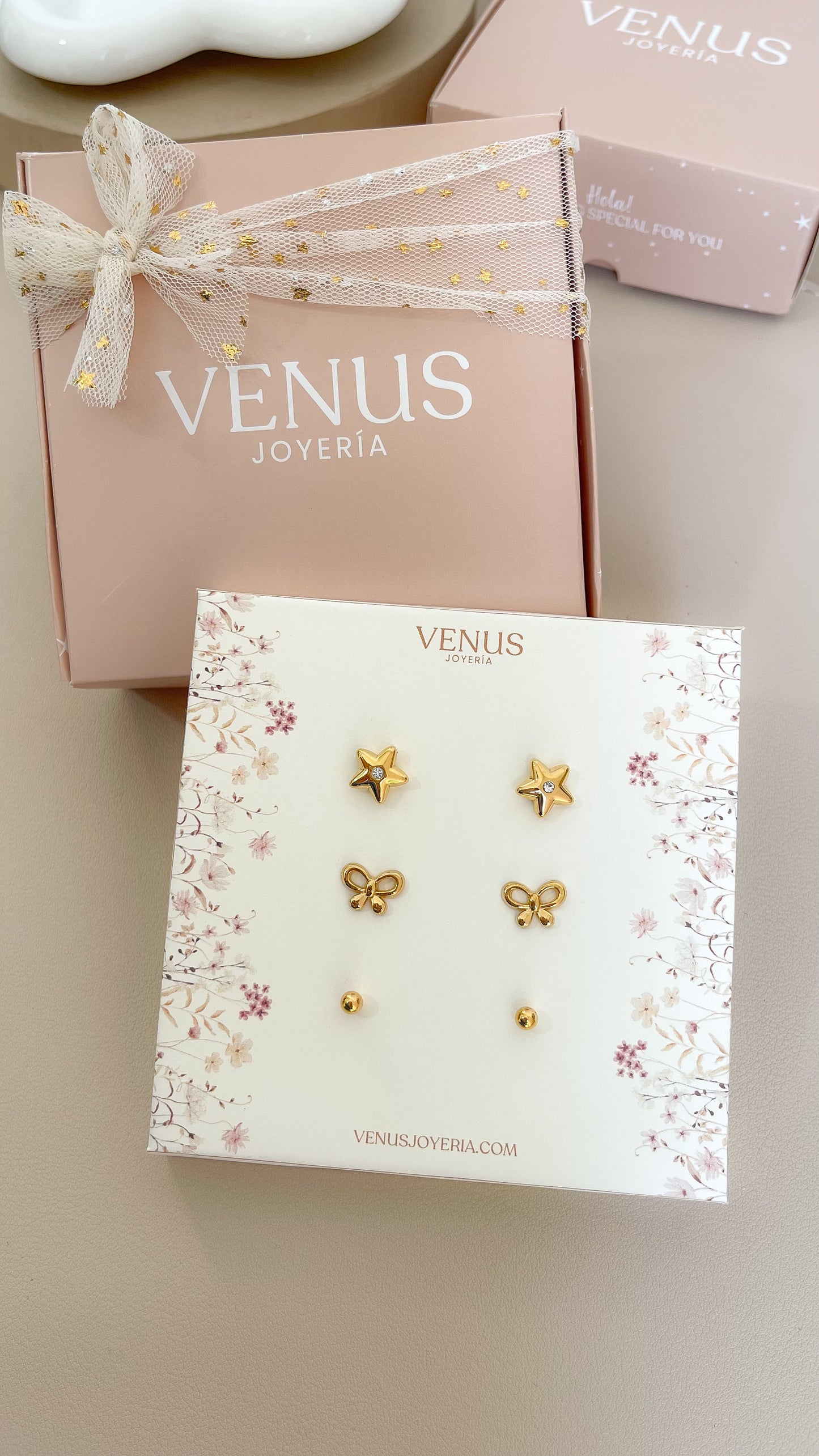 Set aretes Sandy