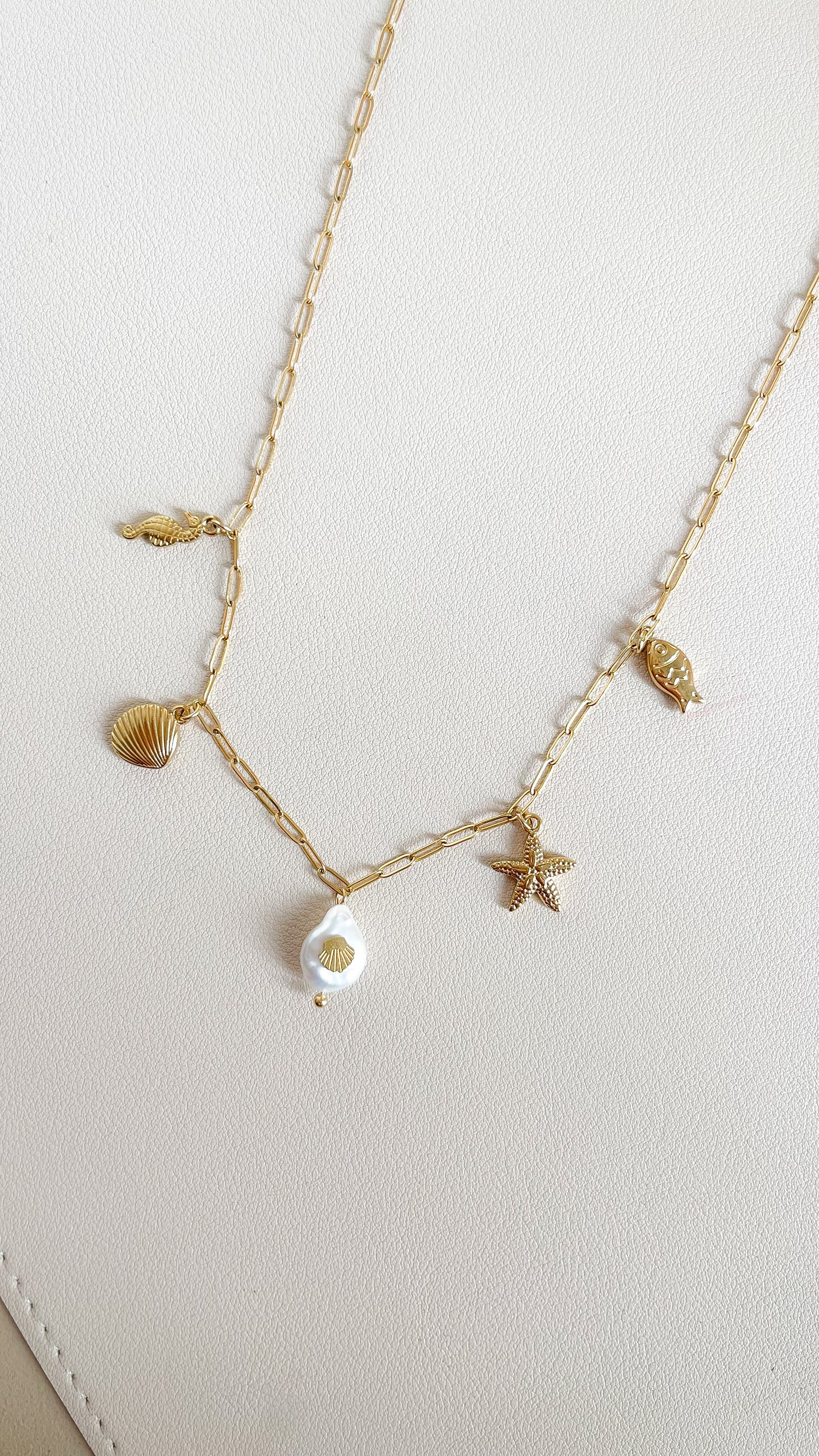 Collar con charms Sunset