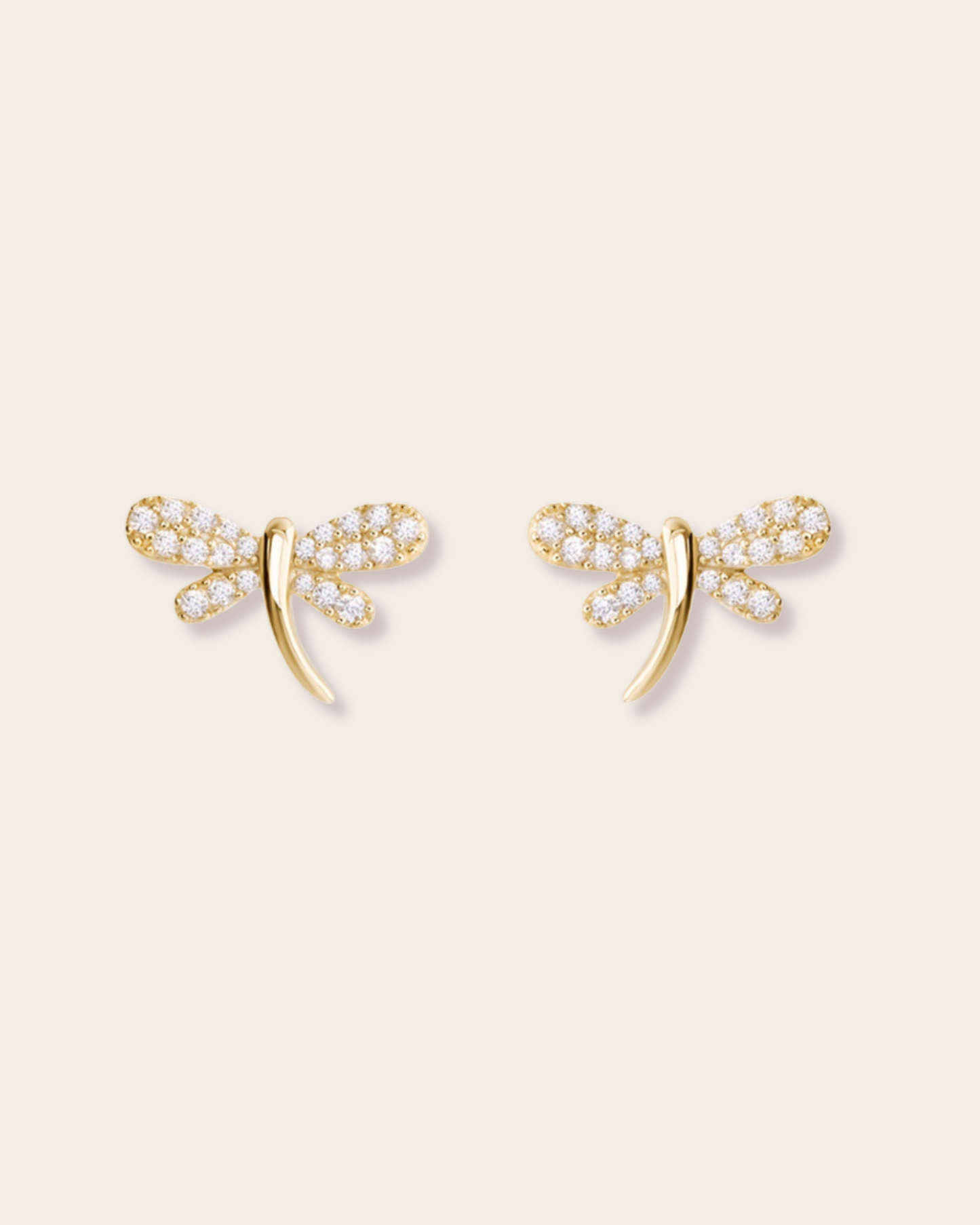 Aretes mini libelulas