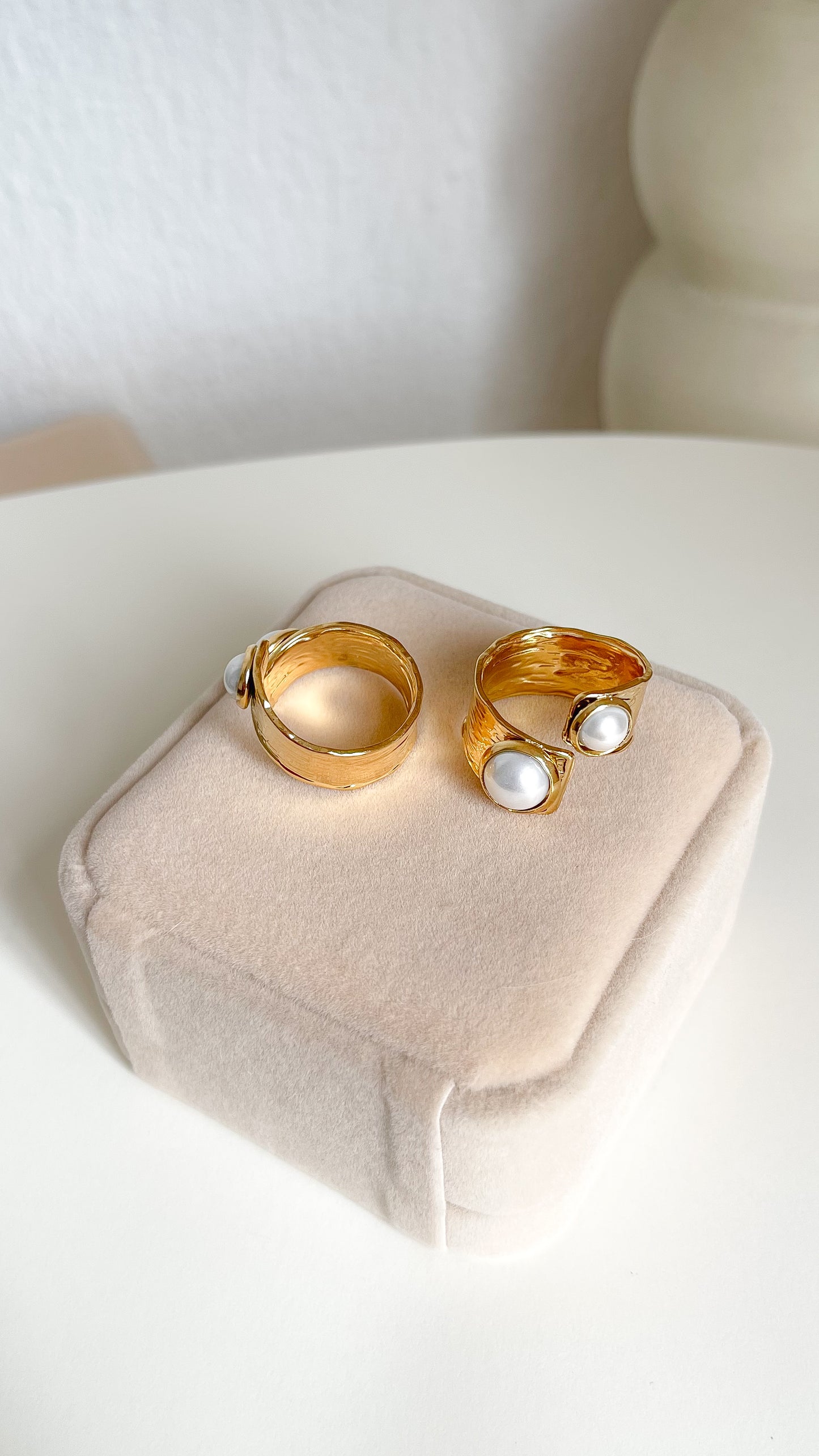 Anillo Perlas