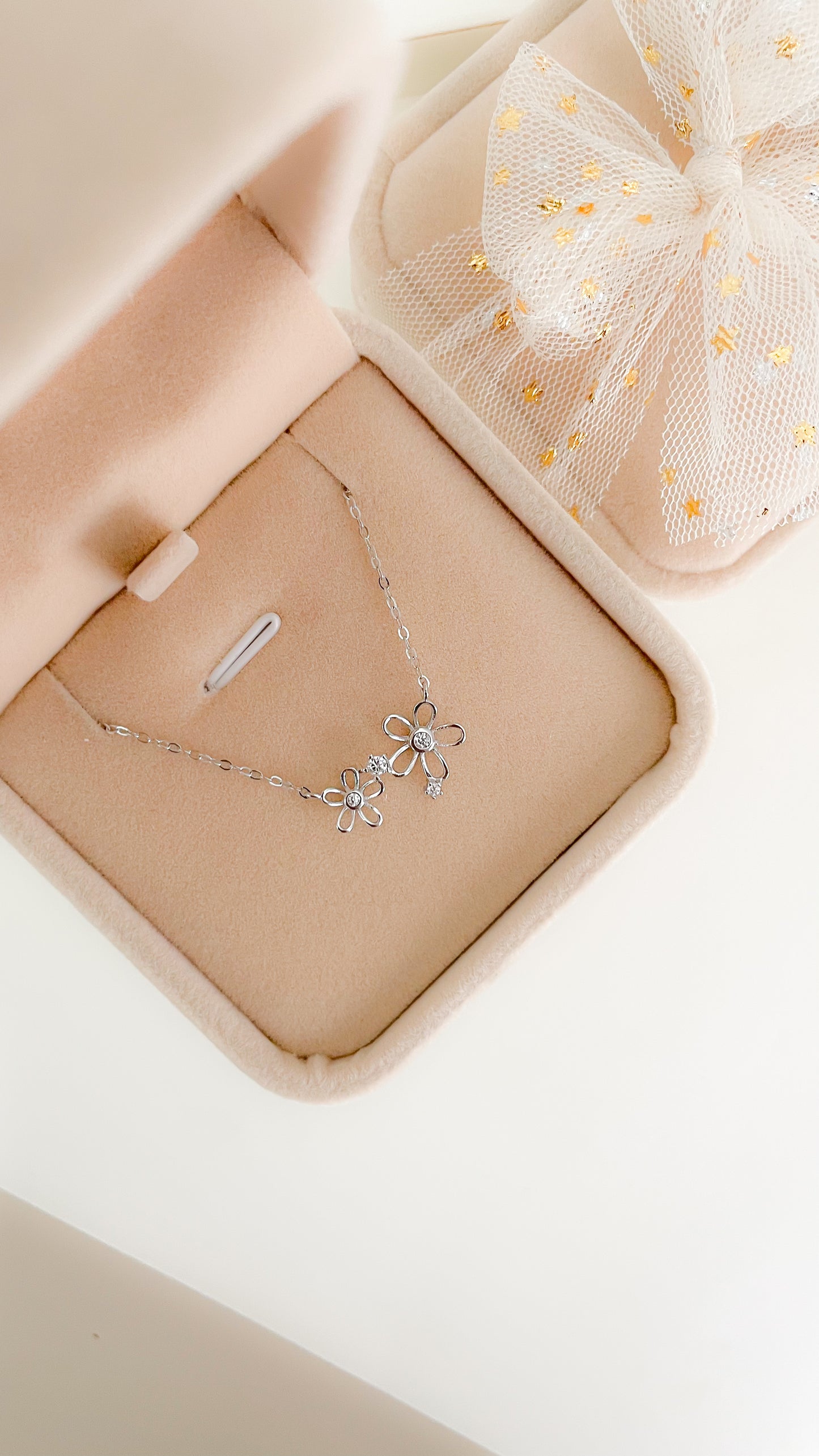 Collar Geranium Silver