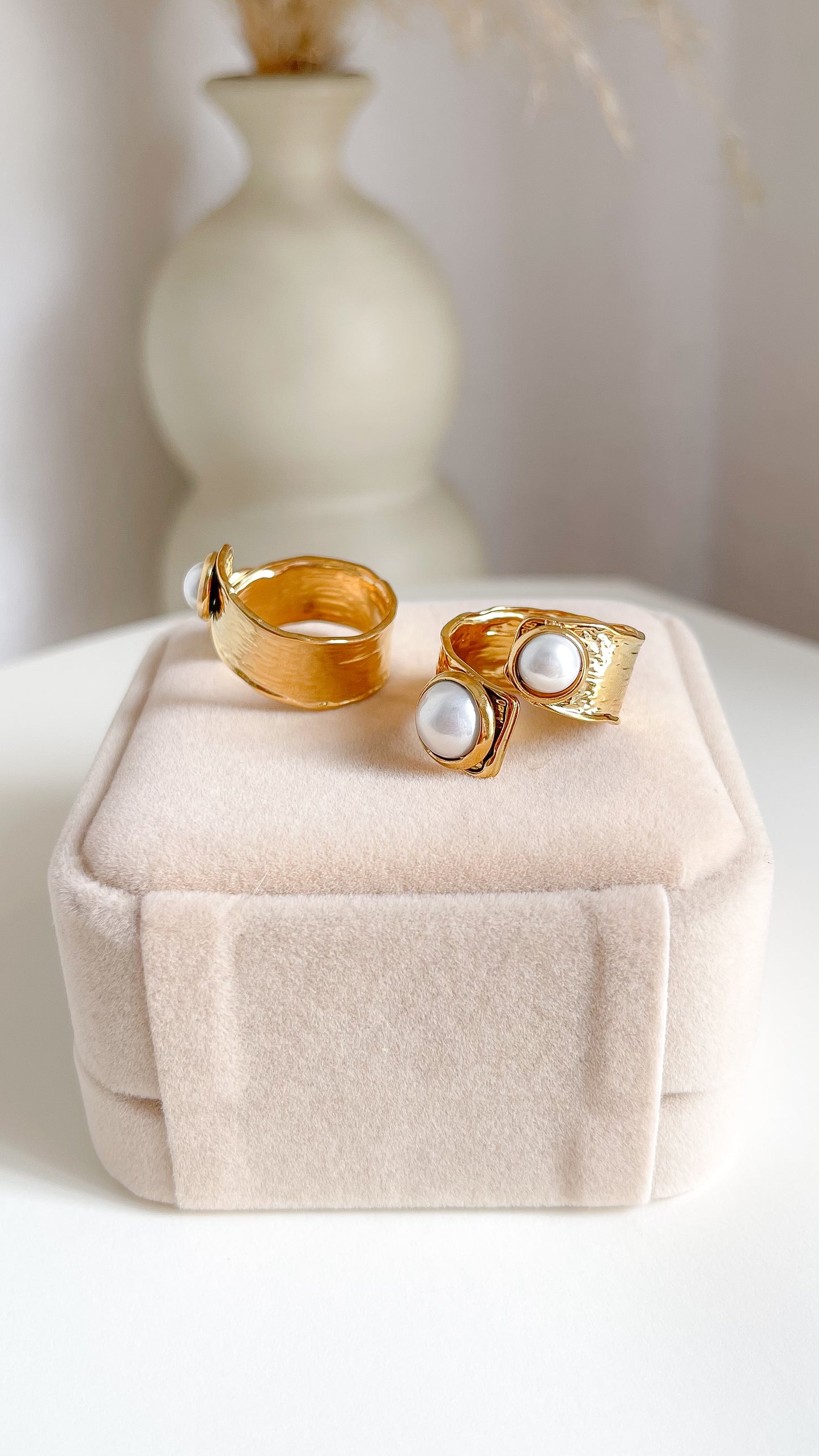 Anillo Perlas