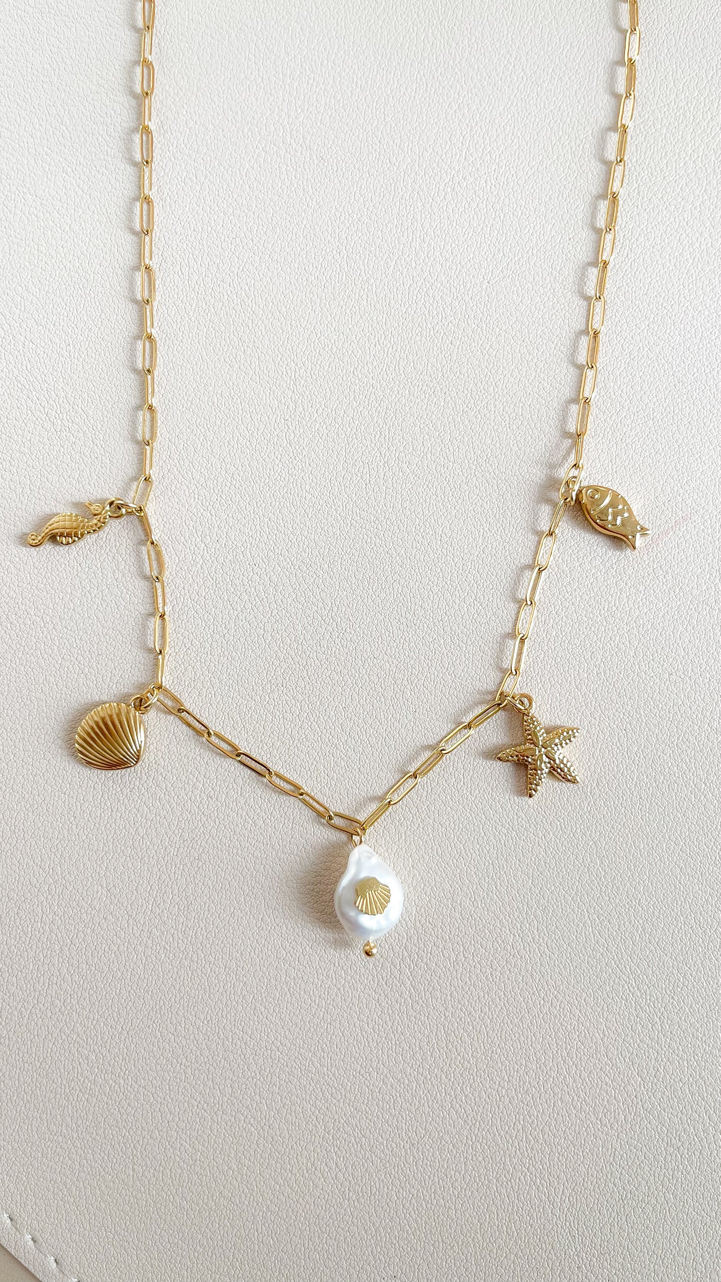 Collar con charms Sunset
