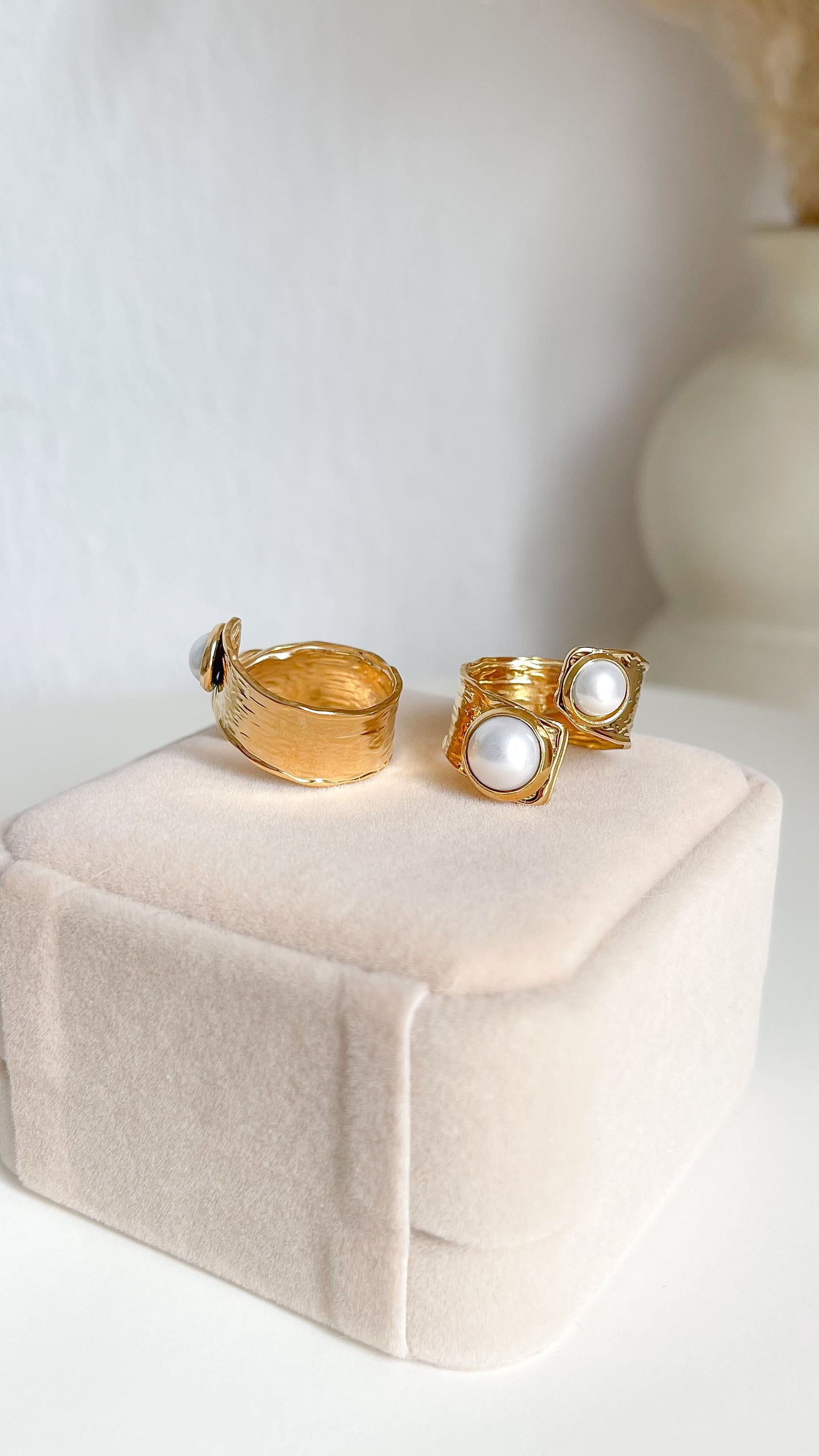 Anillo Perlas