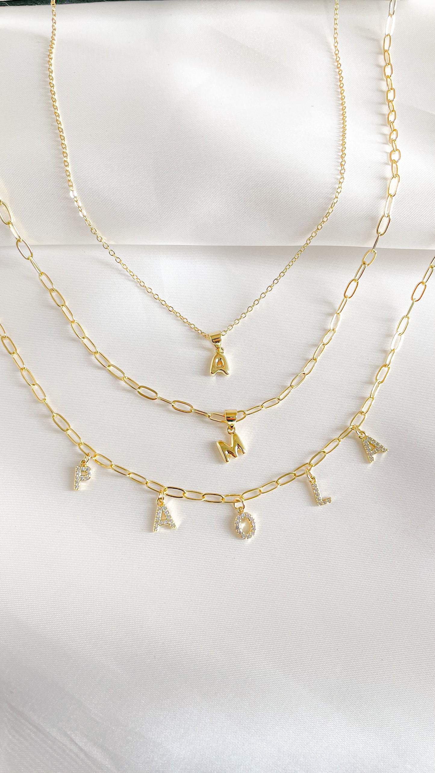 Collar mini Bubble inicial