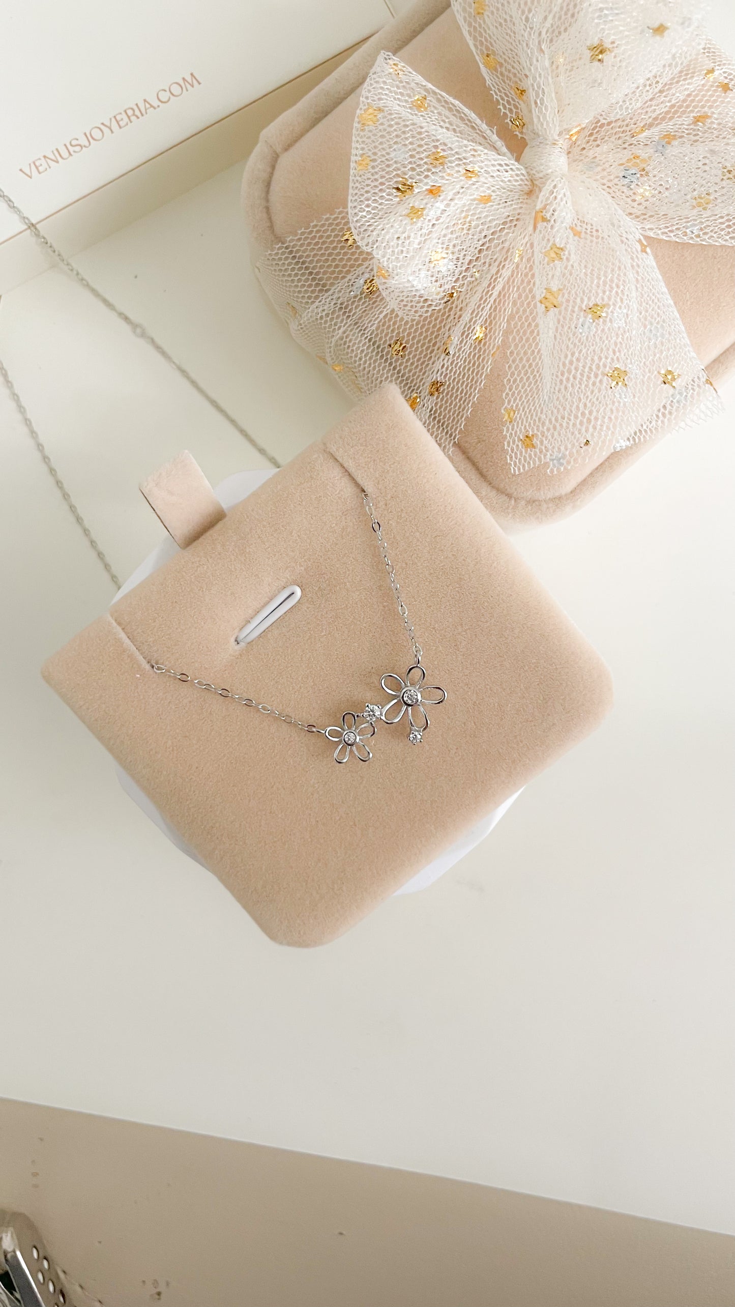 Collar Geranium Silver
