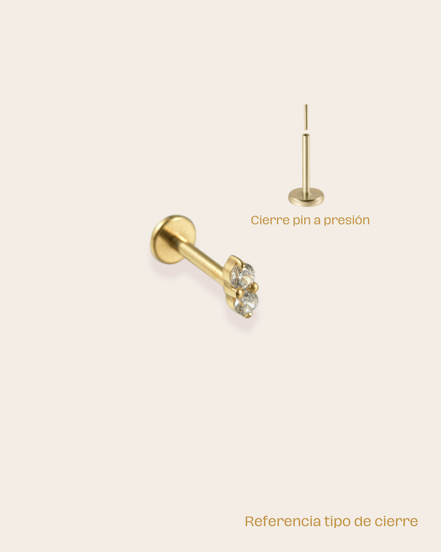 Piercing Zoee - Titanio