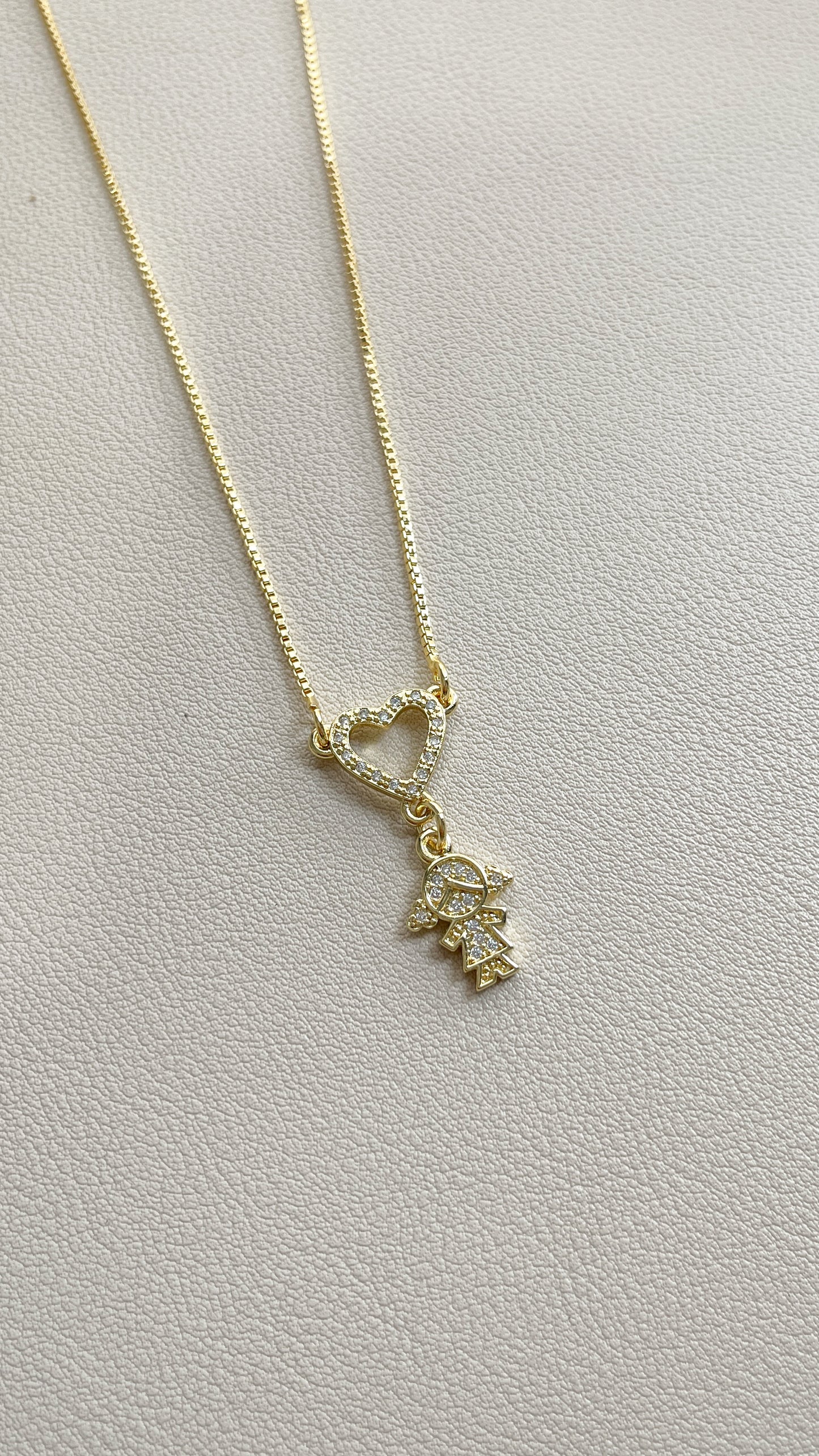 Love Mom Necklace