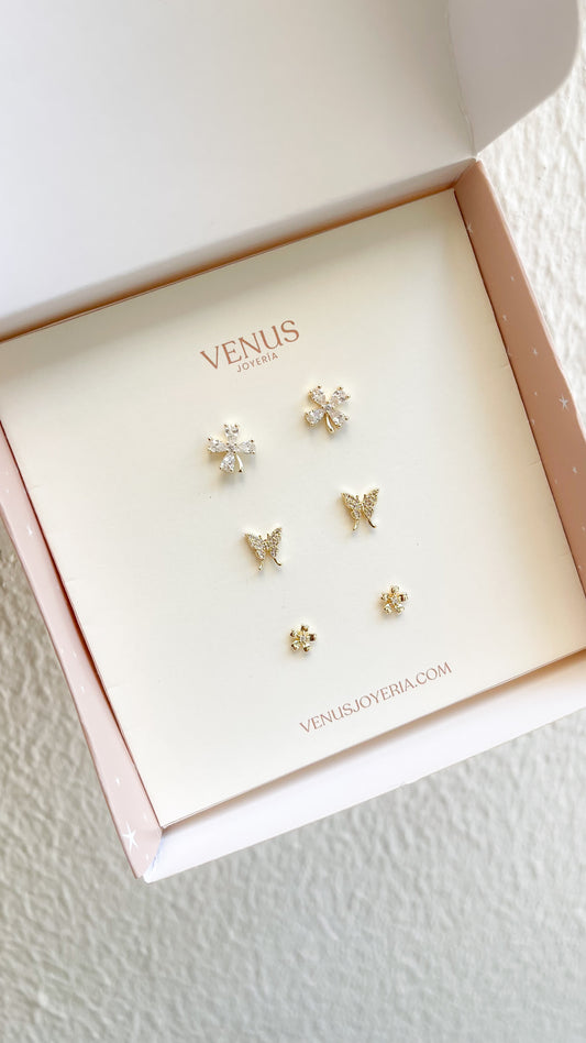 Set aretes Isabelina