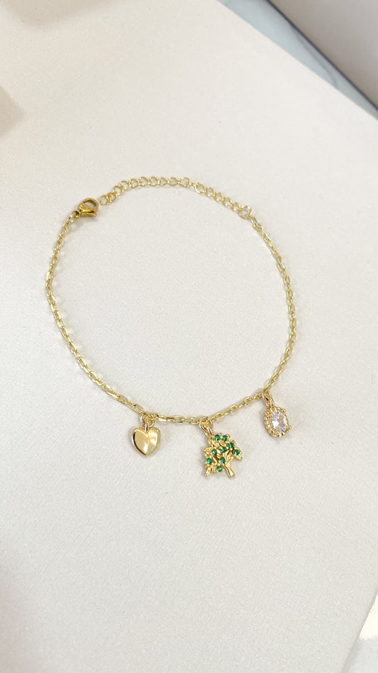 Charms Bracelet Paz