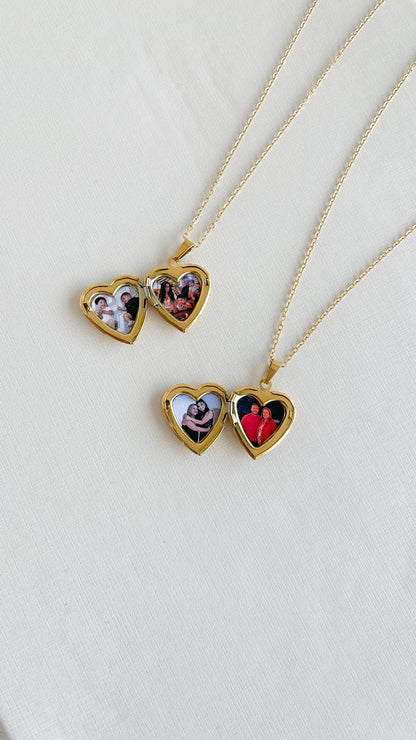 Collar Relicario con fotos
