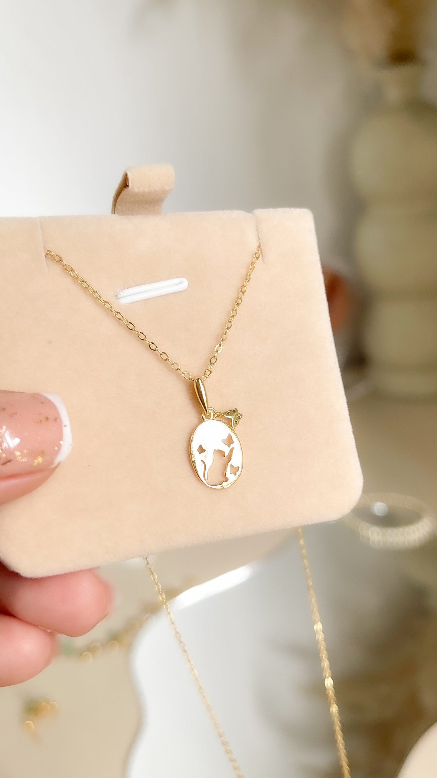 Cat Love Necklace