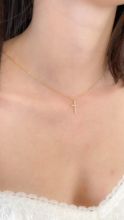 Collar de cruz - PB024