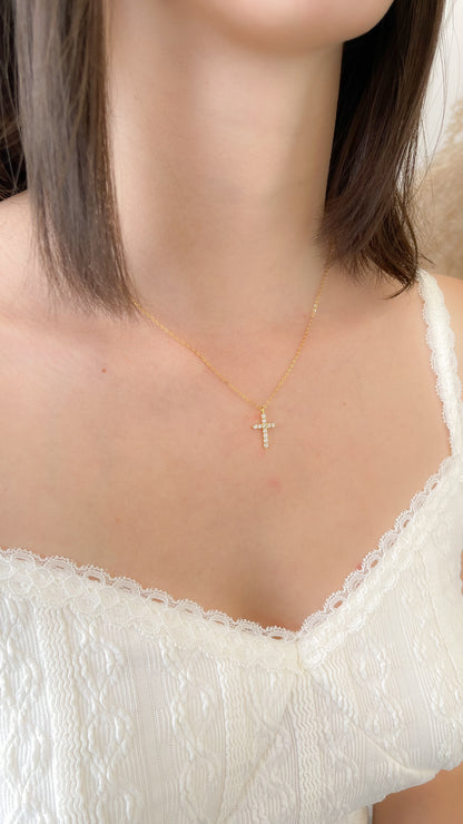 Collar de cruz - PB024