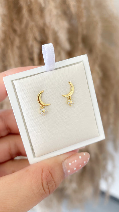 Aretes Luna - AR048