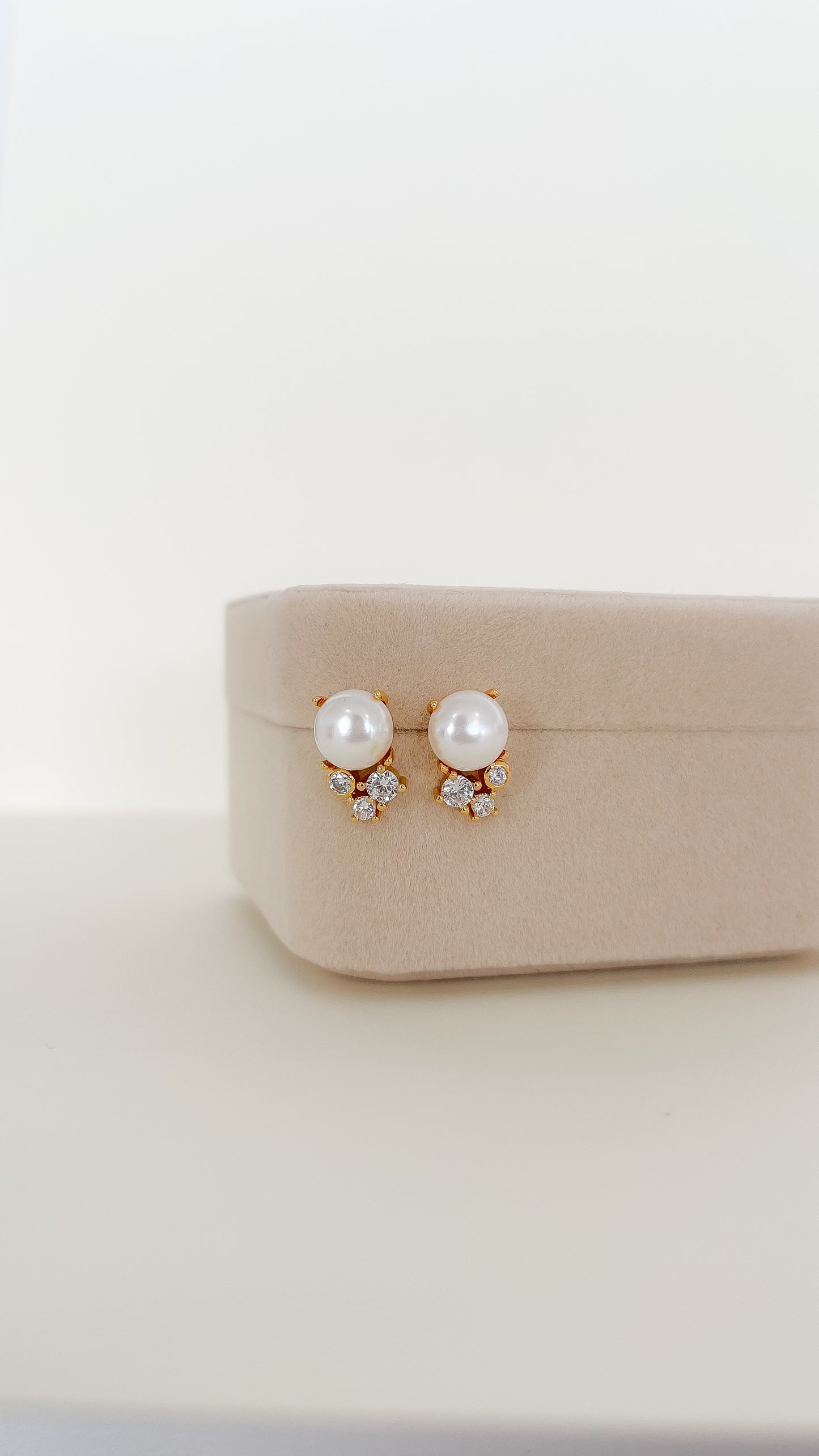 Aretes Perlados - AR121