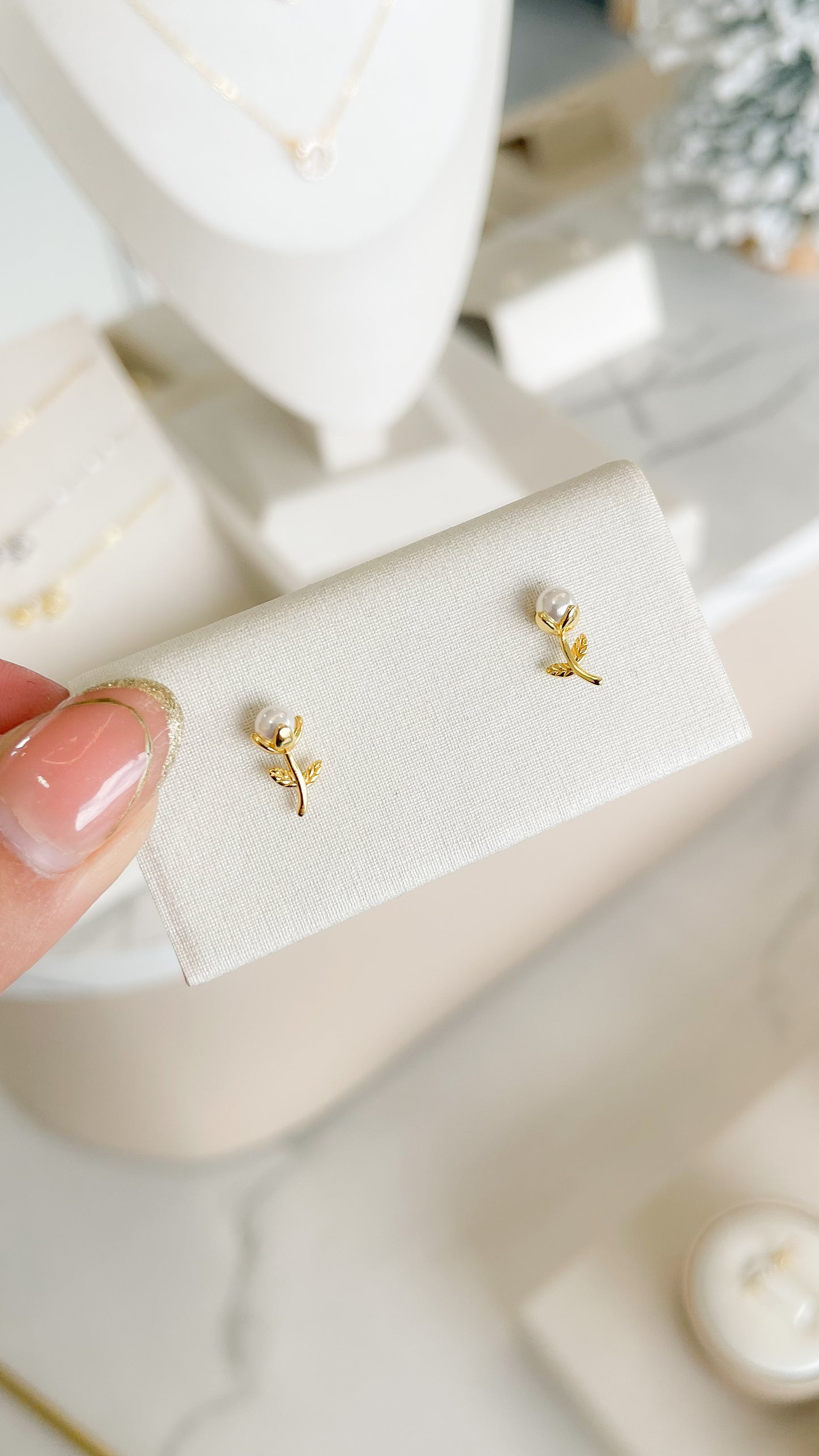 Aretes tulipanes