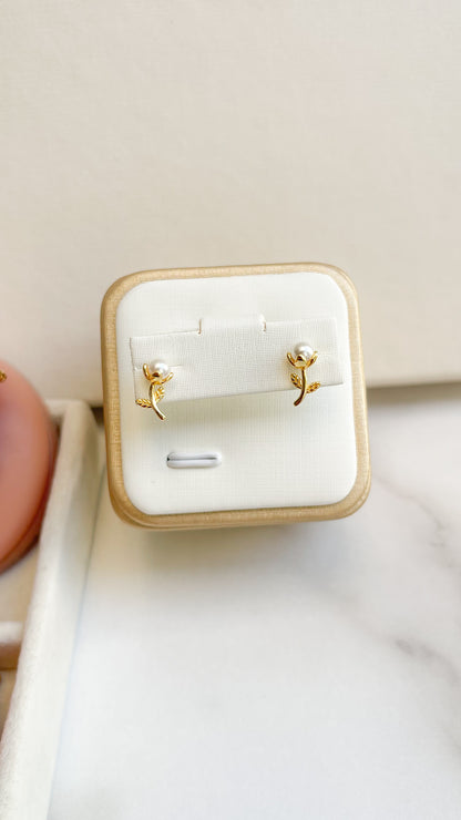 Aretes tulipanes
