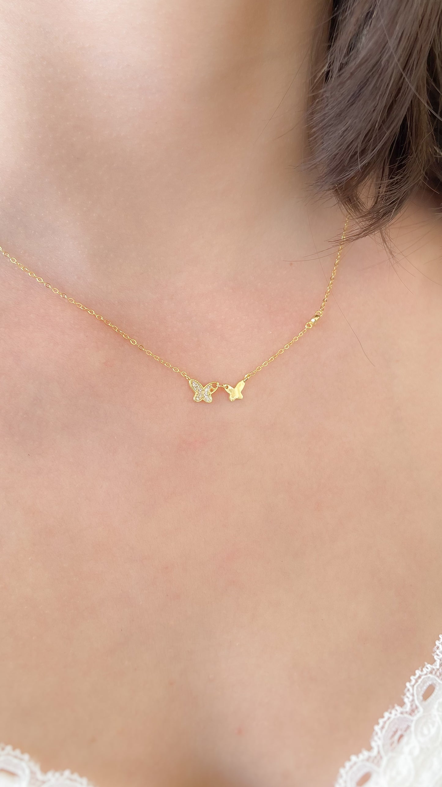 Collar mariposas - PB052