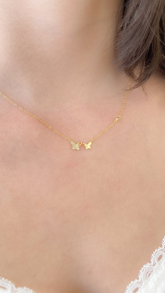 Collar mariposas - PB052